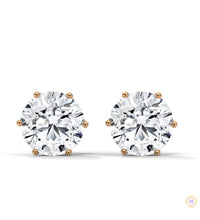 1.30 CT. 6-Prong Round Lab Diamond Studs