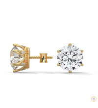 1.30 CT. 6-Prong Round Lab Diamond Studs