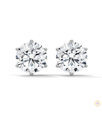 1.30 CT. 6-Prong Round Lab Diamond Studs