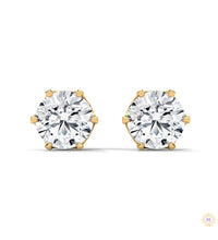 1.30 CT. 6-Prong Solitaire Diamond Studs