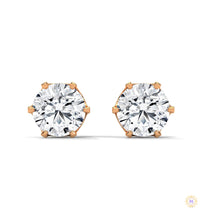 1.30 CT. 6-Prong Solitaire Diamond Studs
