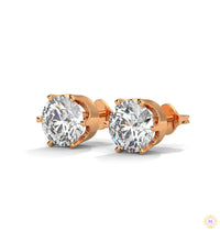 1.30 CT. 6-Prong Solitaire Diamond Studs