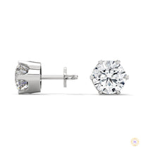1.30 CT. 6-Prong Solitaire Diamond Studs