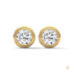 1.30 CT. Bezel Lab Diamond Studs