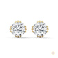 1.30 CT. Floral Crown Lab Diamond Studs