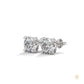 1.30 CT. Heart Prong Solitaire Diamond Studs