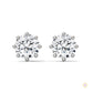 1.30 CT. Lab Diamond Stud Earrings (8-Prong)