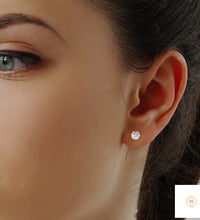 1.30 CT. Round Diamond Stud Earrings