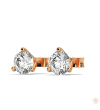 1.30 CT. Round Lab Diamond Studs