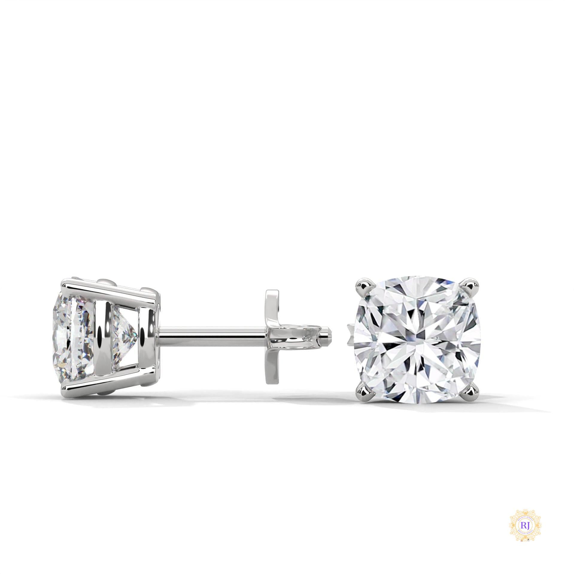 1.30 CT. Round Lab Diamond Studs
