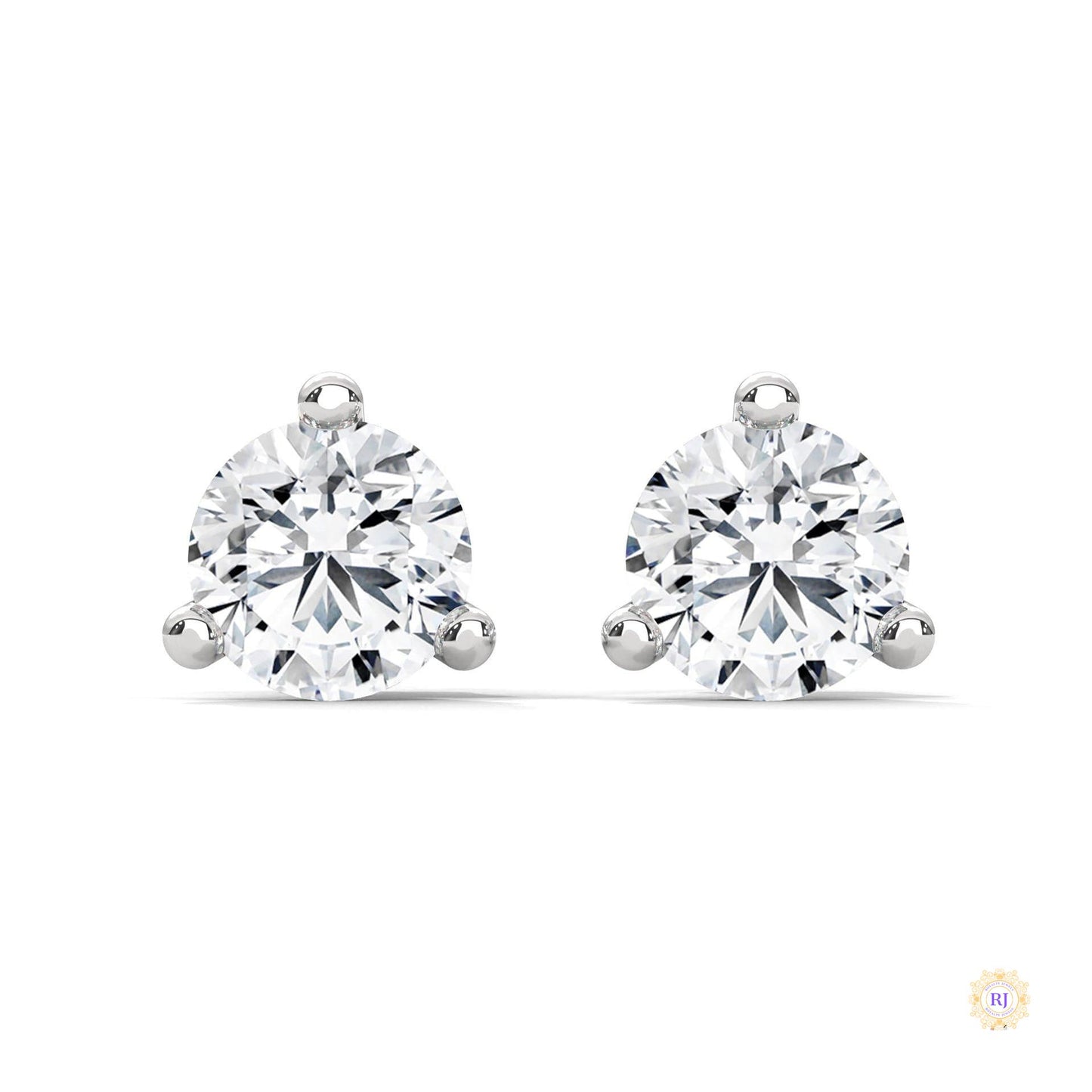1.30 CT. Round Lab Diamond Studs