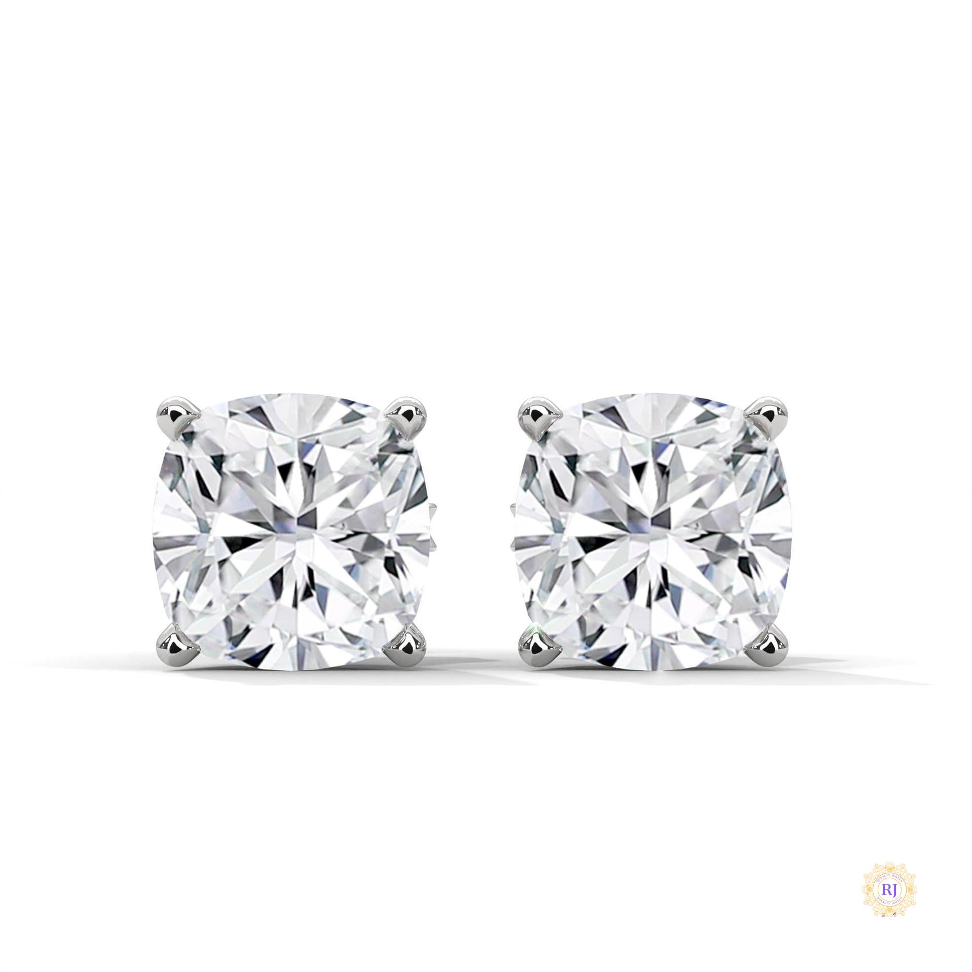 1.30 CT. Round Lab Diamond Studs