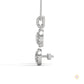 1.40 CT. Halo Diamond Pendant & Studs Set