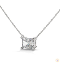 1.5 CT. Asscher Lab Diamond Pendant