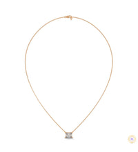 1.5 CT. Asscher Lab Diamond Pendant