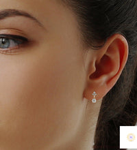 1.5 CT. Marquise Drop Diamond Earrings