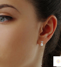 1.5 CT. Petite Floral Diamond Drops