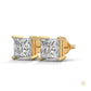 1.5 CT. Princess-Cut Lab Diamond Studs