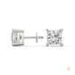 1.5 CT. Princess-Cut Lab Diamond Studs