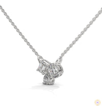 1.5 Ct. 3-Stone Lab Diamond Pendant