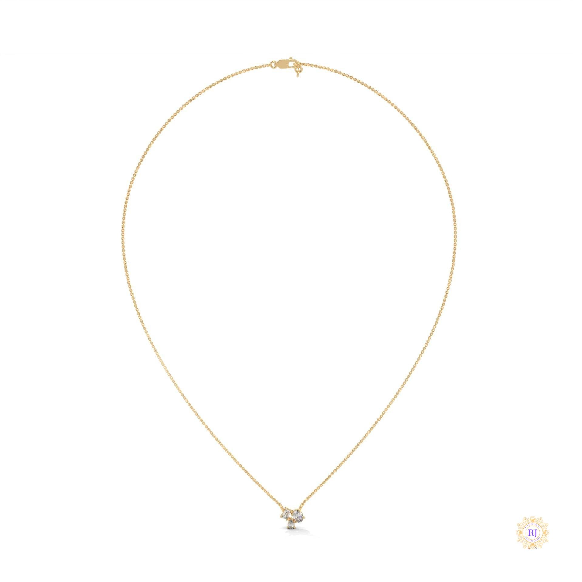 1.5 Ct. 3-Stone Lab Diamond Pendant