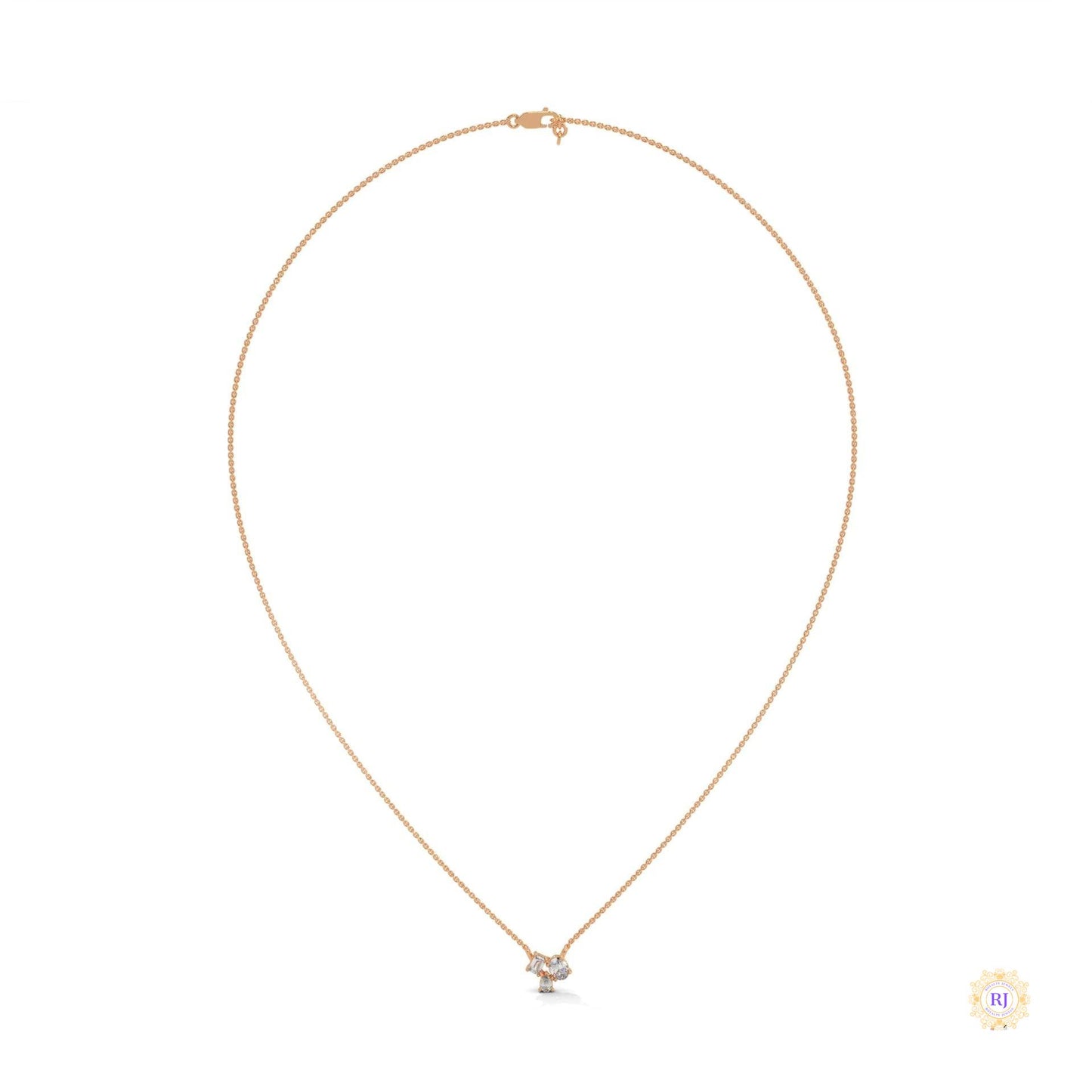 1.5 Ct. 3-Stone Lab Diamond Pendant