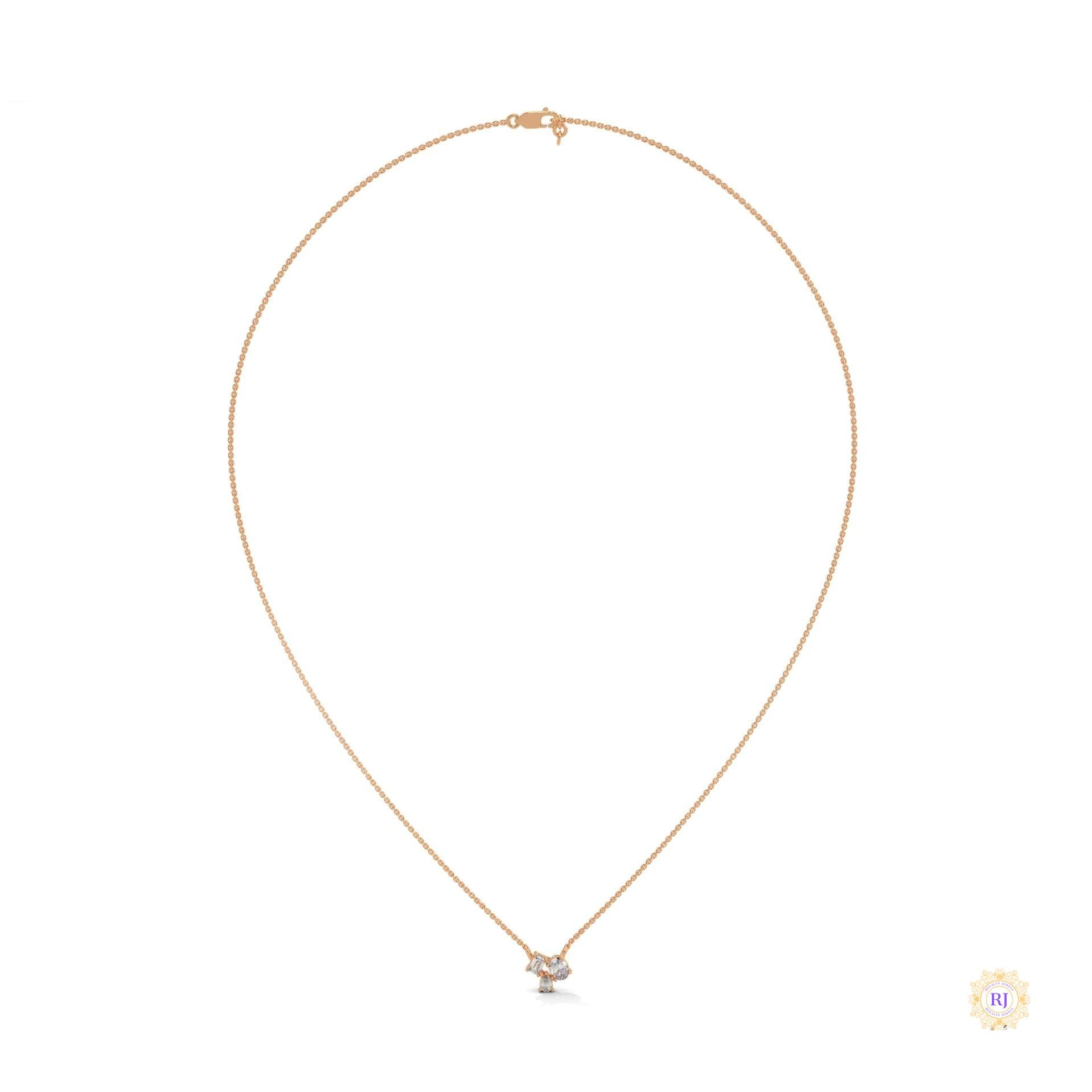 1.5 Ct. 3-Stone Lab Diamond Pendant