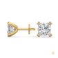 1.50 CT. Princess-Cut Diamond Stud Earrings