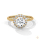 1.50 Ct. Round Halo Lab Diamond Ring