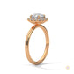1.50 Ct. Round Halo Lab Diamond Ring