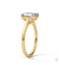 1.75 Ct. Emerald-Cut Solitaire Lab Diamond Ring