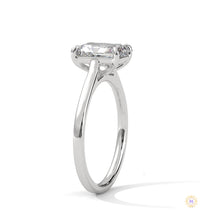 1.75 Ct. Emerald-Cut Solitaire Lab Diamond Ring