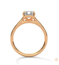 1.75 Ct. Emerald-Cut Solitaire Lab Diamond Ring