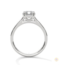 1.75 Ct. Emerald-Cut Solitaire Lab Diamond Ring