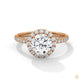 1.80 Ct. Round Halo Lab Diamond Ring