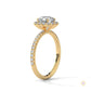 1.80 Ct. Round Halo Lab Diamond Ring