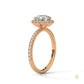 1.80 Ct. Round Halo Lab Diamond Ring