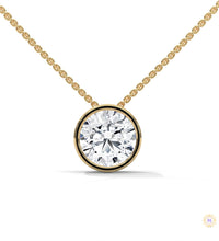 2 CT. Floating Lab Diamond Pendant