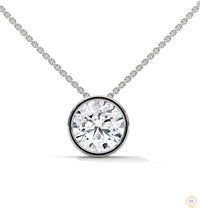 2 CT. Floating Lab Diamond Pendant