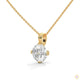 2 CT. Lab Diamond Solitaire Pendant