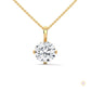 2 CT. Round Diamond Solitaire Pendant