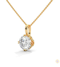 2 CT. Round Diamond Solitaire Pendant