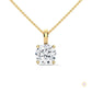 2 CT. Solitaire Lab Diamond Pendant