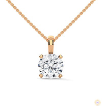 2 CT. Solitaire Lab Diamond Pendant