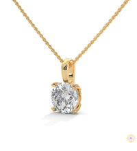 2 CT. Solitaire Lab Diamond Pendant
