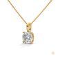 2 CT. Solitaire Lab Diamond Pendant