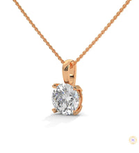 2 CT. Solitaire Lab Diamond Pendant