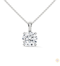 2 CT. Solitaire Lab Diamond Pendant