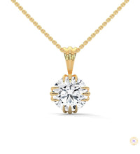 2 CT. Vintage Lab Diamond Pendant