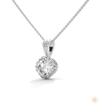 2 CT. Vintage Lab Diamond Pendant